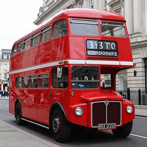 Vintage London Bus Route 137