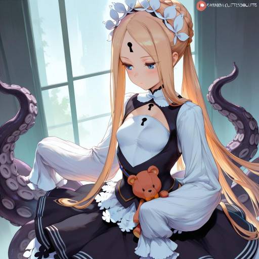 Illustration of Abigail williams (festival outfit) (fate), fate/grand order in the style of Cutesexyrobutts