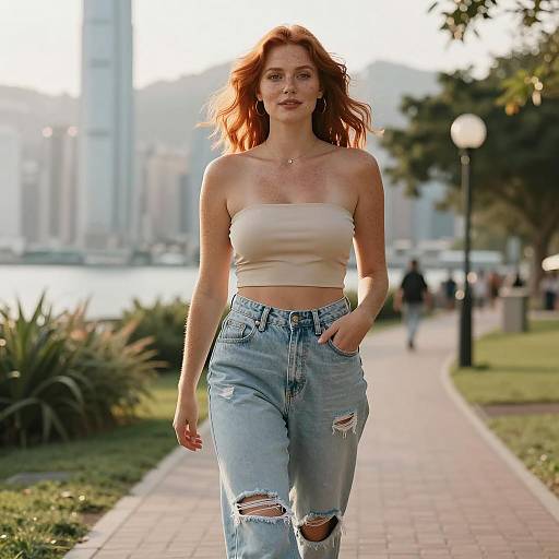 Casual Summer Fashion in Hong Kong