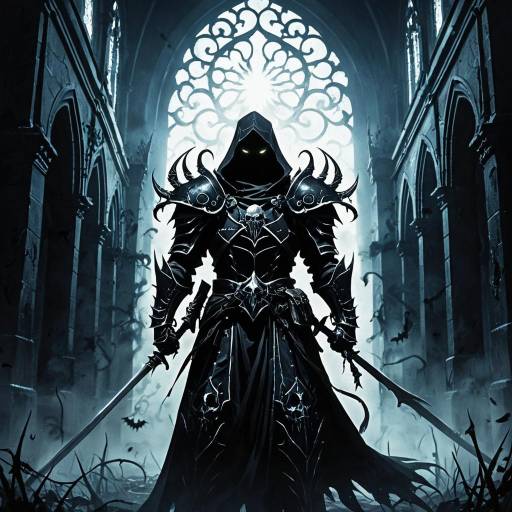 Haunted Shadow Knight at Dark Cathedral
