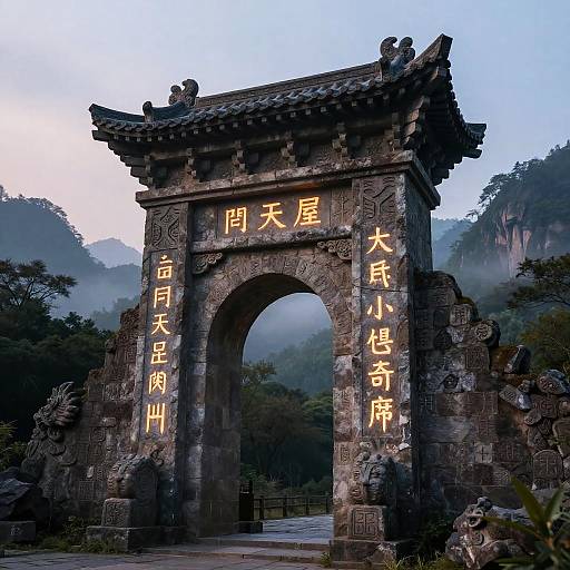 Mystical Hoftor Ancient Gateway