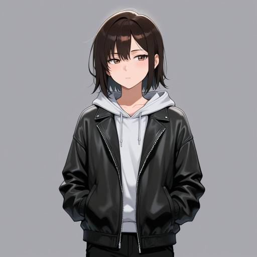 Youthful Teen Boy Portrait with Hoodie Youthful Teen Boy Portrait with Hoodie