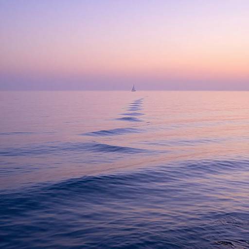 Dreamy Impressionistic Seascape View