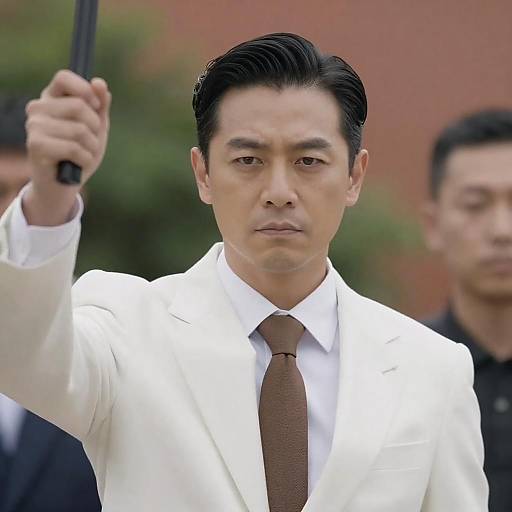 Sophisticated Portrait of an Asian Man