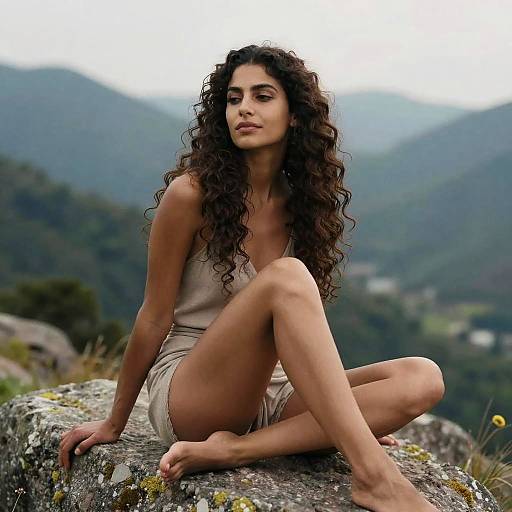 Realistic Mother Nature Goddess Portrait