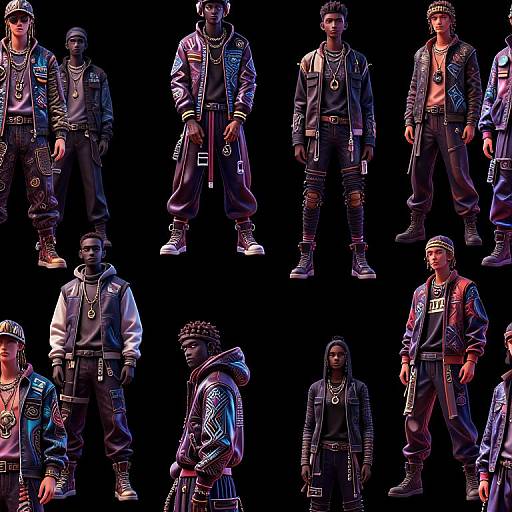 Steampunk Music Art Deco Streetwear