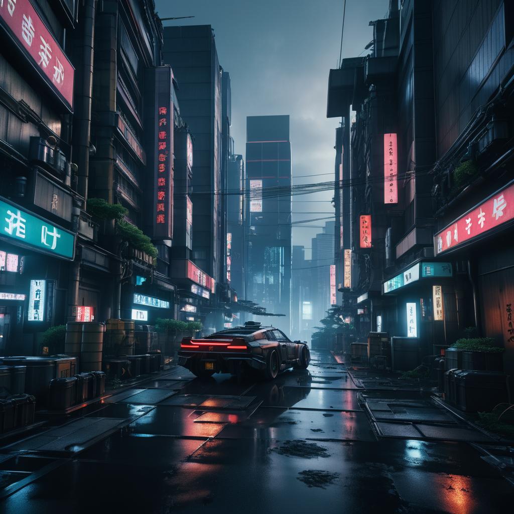 Cinematic Post-Apocalyptic Tokyo in 8K