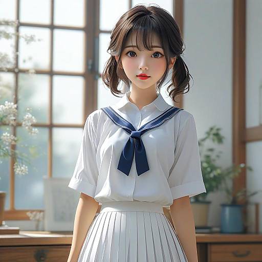 Ultra-Detailed Portrait of Hoshino Girl