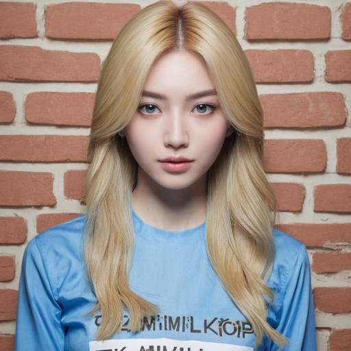 Realistic K-Pop Girl Portrait