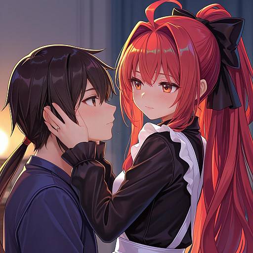 Illustration of Corticarte apa lagranges, shinkyoku soukai polyphonica in the style of Surio