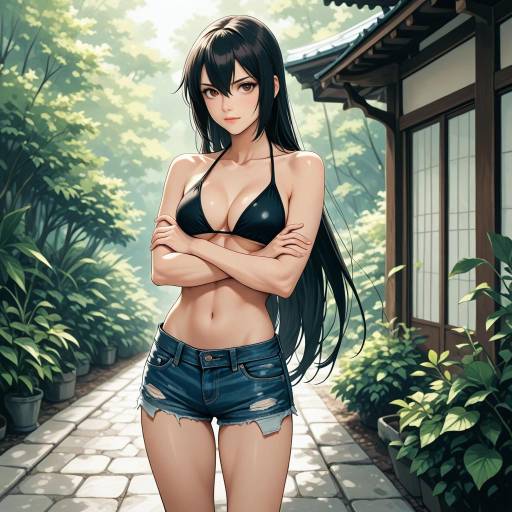 SFW Image of Nagato in Swimwear