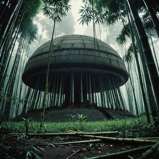 Beneath the Bamboo: A Brutalist Dome