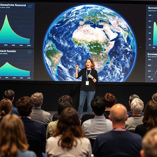 Passionate Climate Activist Portrait