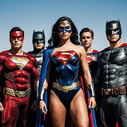 Heroic Justice League Apparel Collection