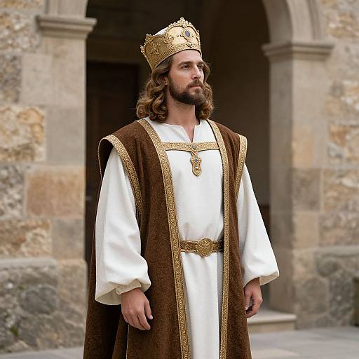 Joseph Costume Nativity Scene