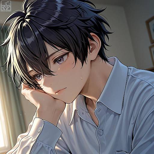 Illustration of Murata ugetsu, given in the style of Pairan