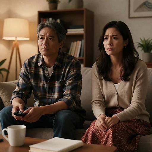 Cozy Living Room Dynamics Captured