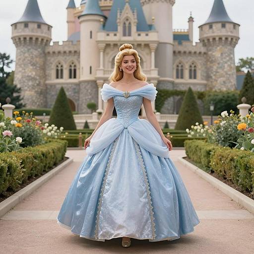 Regal Princess Anastasia in Fantasy Setting