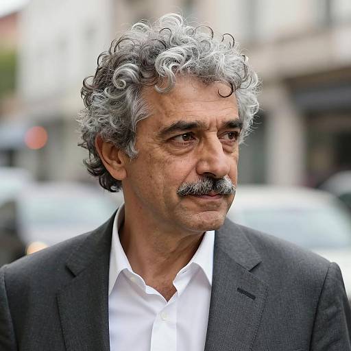 Sophisticated Middle-Aged Man Portrait