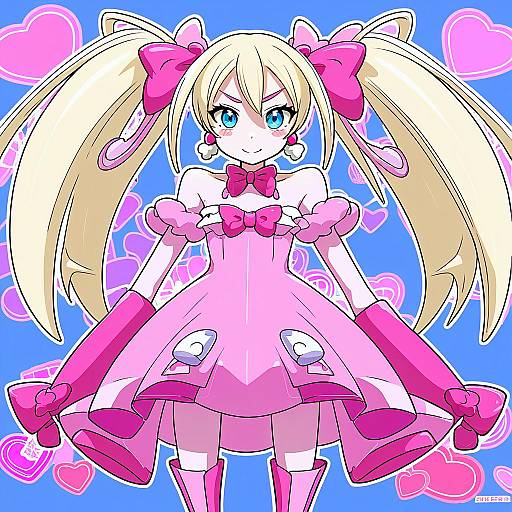 Illustration of Harime nui, kill la kill in the style of Konpeto