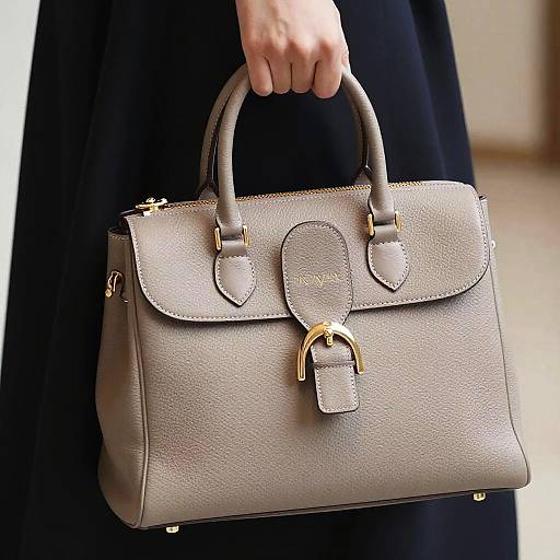 Delvaux Inspired Elegant Luxury Handbag