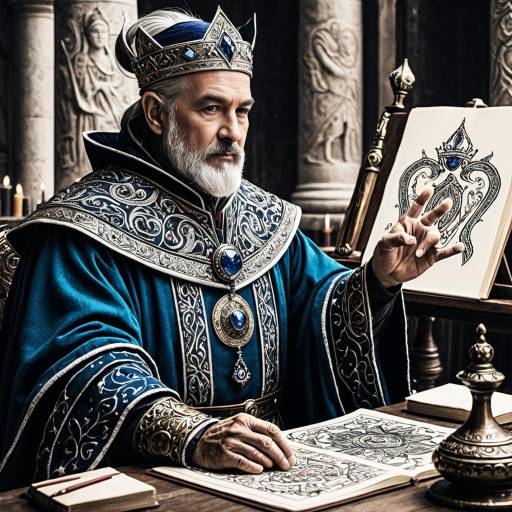 Ancient Sorcerer King Teaching Magic