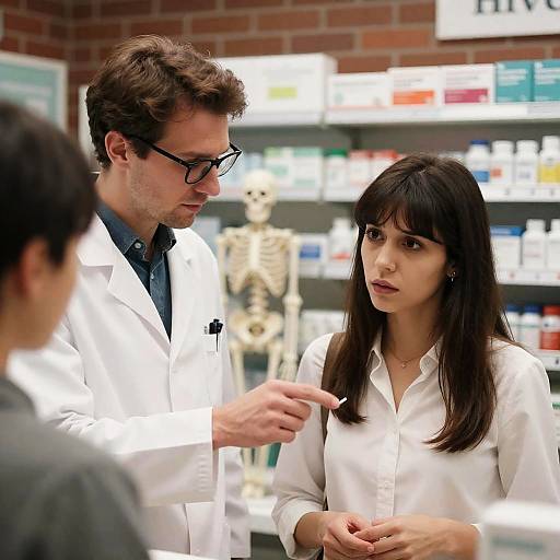 Pharmacy Interaction: A Engaging Scene