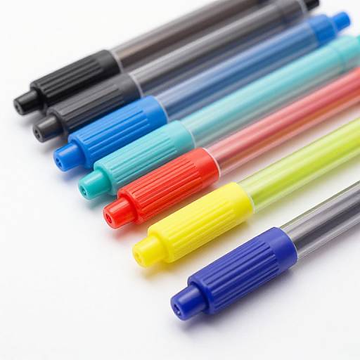 Colorful Pens Collection