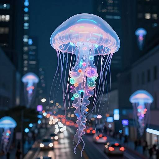 Giant Jellyfish Advertising Dreams