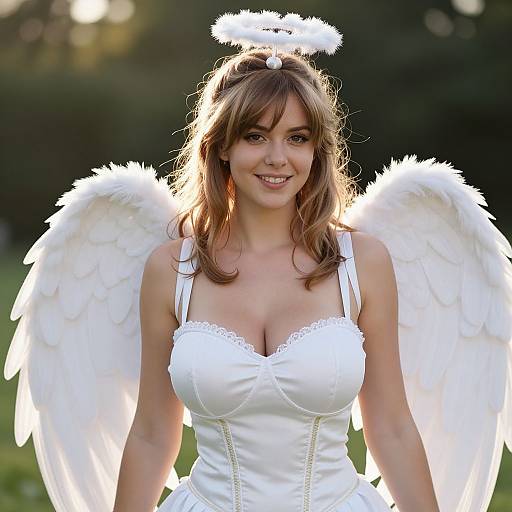 Realistic Sorano Angel Cosplay Photo