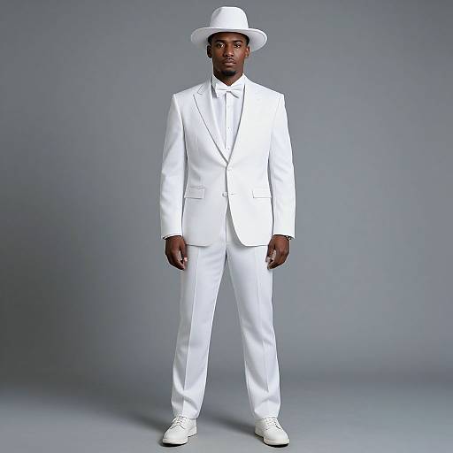 All White Party Male Outfit