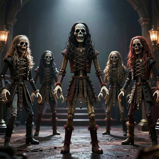 Haunted Marionettes Horror Photography