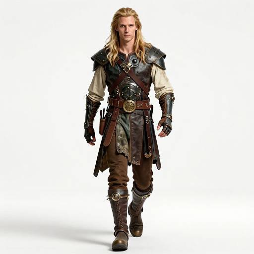 Cyberpunk Steampunk Legolas Portrait