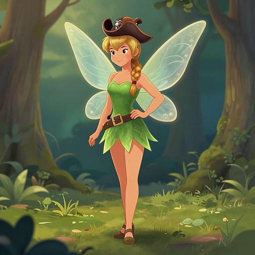 Tinker Bell Pirate Fairy Character