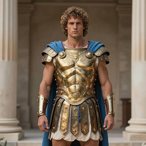 Photorealistic Ancient Greek Warrior Costume