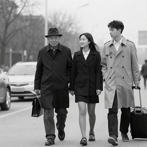 Capturing Generations: A Timeless Stroll