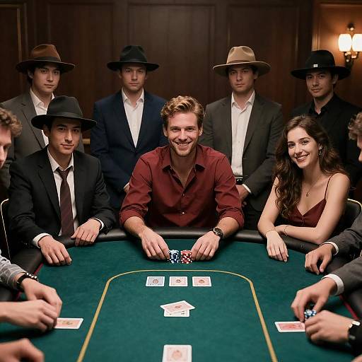 Poker Night with Friends in Style