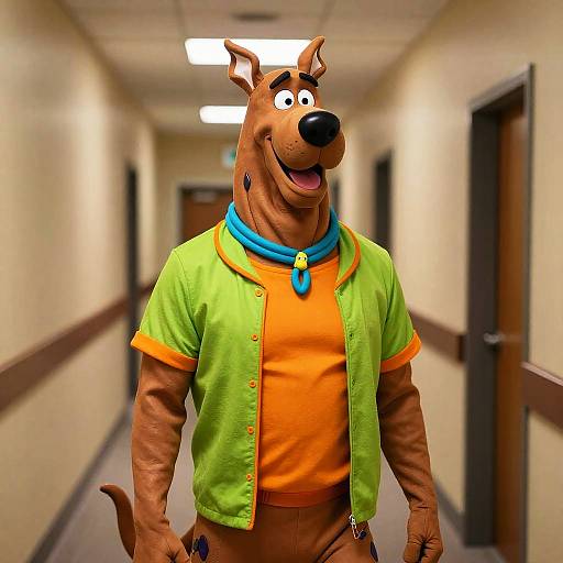 Scooby Doo Shaggy Cosplay Portrait
