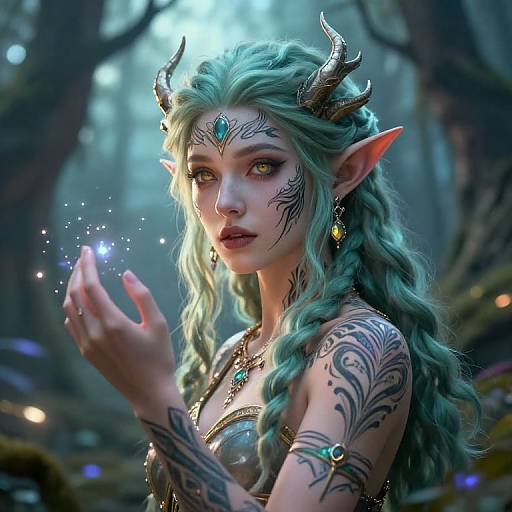 Eladrin Shifting Through Feywild Seasons