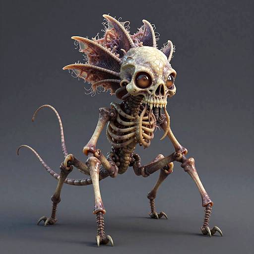 Cartilage-Plated Mire-Silk Octopedal Stalker with Biolume