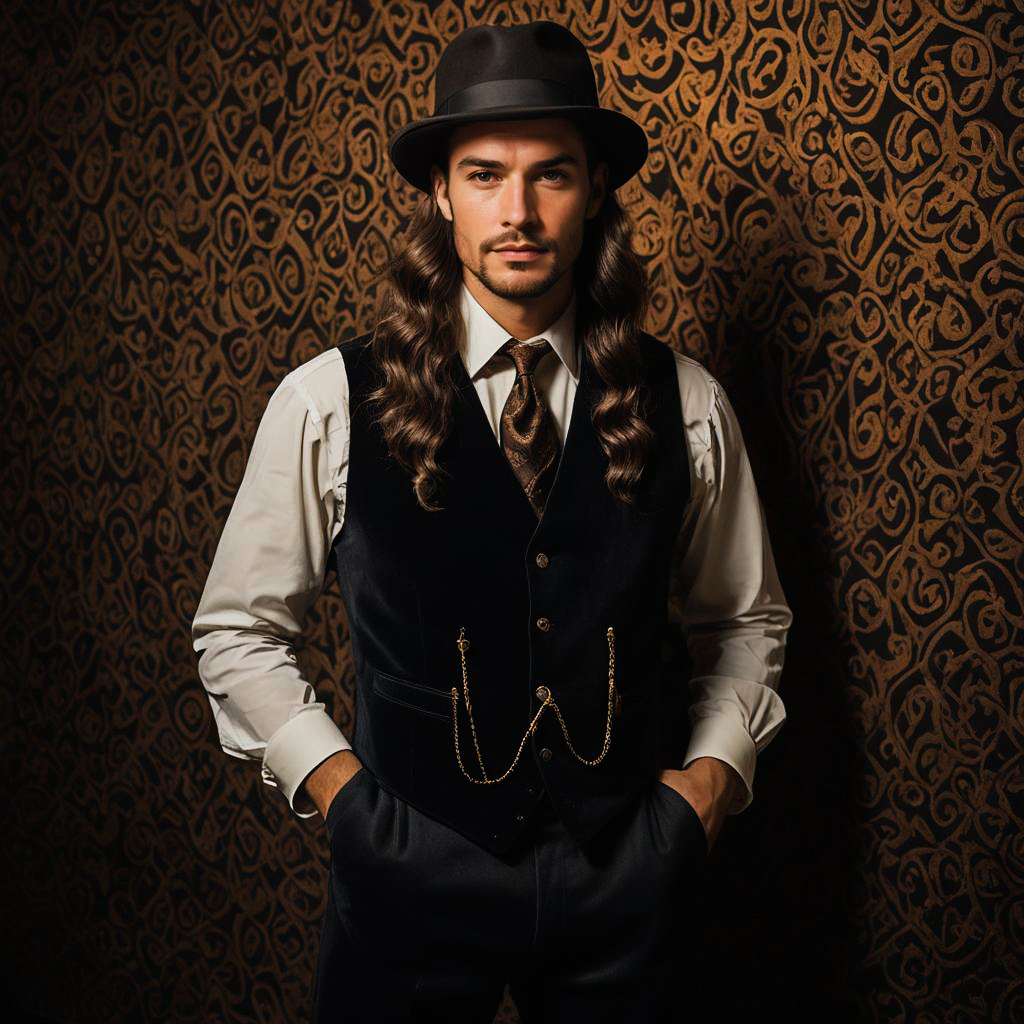 Stylish 1920s Bootlegger Photo-Shoot