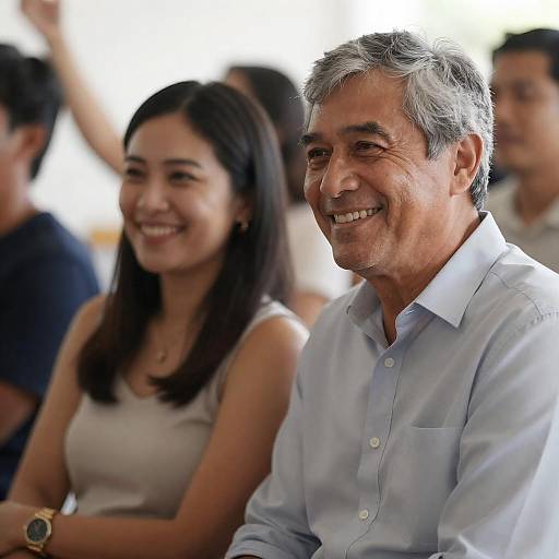 Joyful Couple in Bright Natural Light