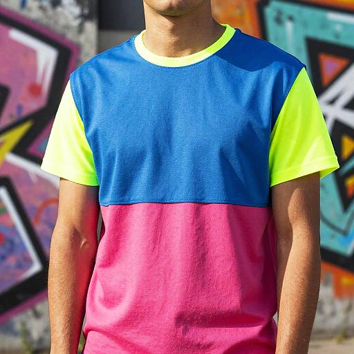 Vibrant Streetwear Close-Up Fashion