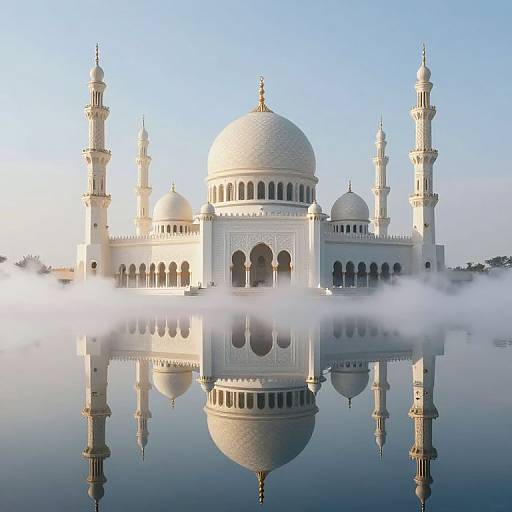 Ethereal Floating Domed Architecture