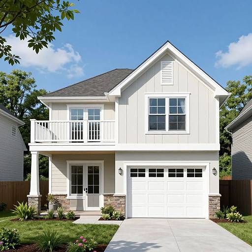 Craftsman Two-Story Home with Loft