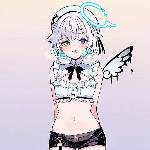 Illustration of Amemiya nazuna, vshojo in the style of Himiya jouzu