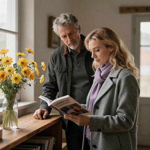 Intimate Rustic Scene with Sunlight