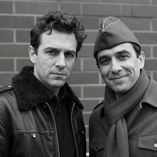 Contrasting Expressions of Two Friends