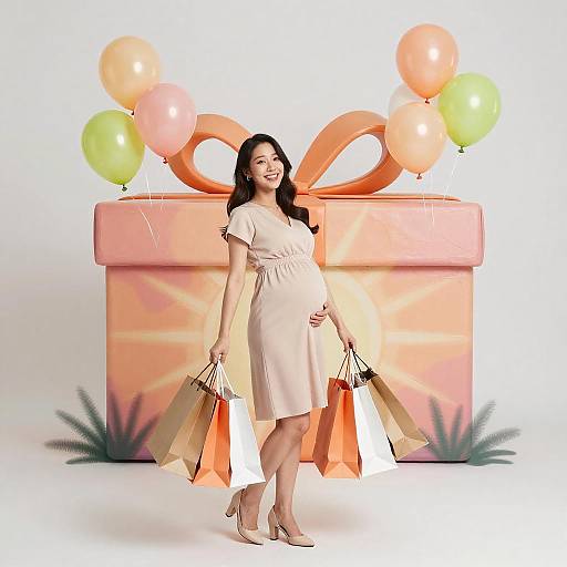 Sherbet Sunrise Graffiti Maternity Ad