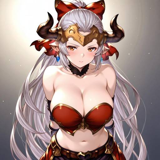 Illustration of Aliza (granblue fantasy), granblue fantasy in the style of Abe yoshitoshi